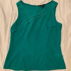 Banana Republic Emerald Green Top Sz 4